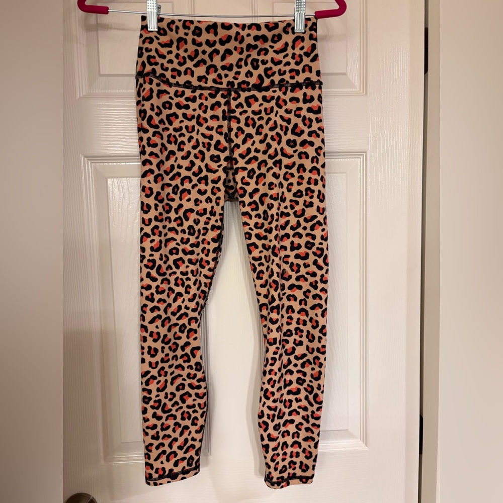 Fabletics cropped leggings Sz small